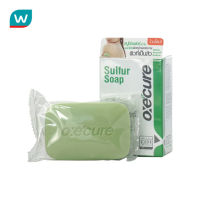 ( Promotion !! ส่งฟรี เฉพาะเดือนนี้เท่านั้น ) Oxecure อ๊อกซี เคียว ซัลเฟอร์ โซพ 100 กรัม ( มีบริการเก็บเงินปลายทาง สะดวกในการชำระเงิน )