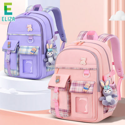 Tumama KIds schoolbag for elementary school students Large capacity lightweight childrens backpack for girls grades 1-3-6