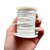 61m Cotton Candle Wick Roll Core Smokeless Aromatherapy Cylindrical Candle Thread Handmade Candle Making Kit DIY Candle Supplies