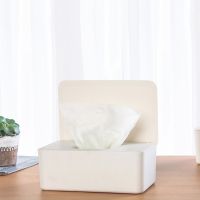 2021 New Wet Tissue Box Desktop Seal Baby Wipes Paper Dispenser Napkin Storage Holder Lid