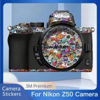 สำหรับ Nikon Z50ป้องกันรอยขีดข่วนกล้องสติ๊กเกอร์เสื้อตัดฟิล์มป้องกันร่างกายป้องกันผิวปก