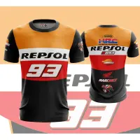 (in stock) 2022 New Honda MOTO GP Racing MM93 Mens and Womens Racing Wear Casual Fashion Summer T-shirt (free nick name and logo)