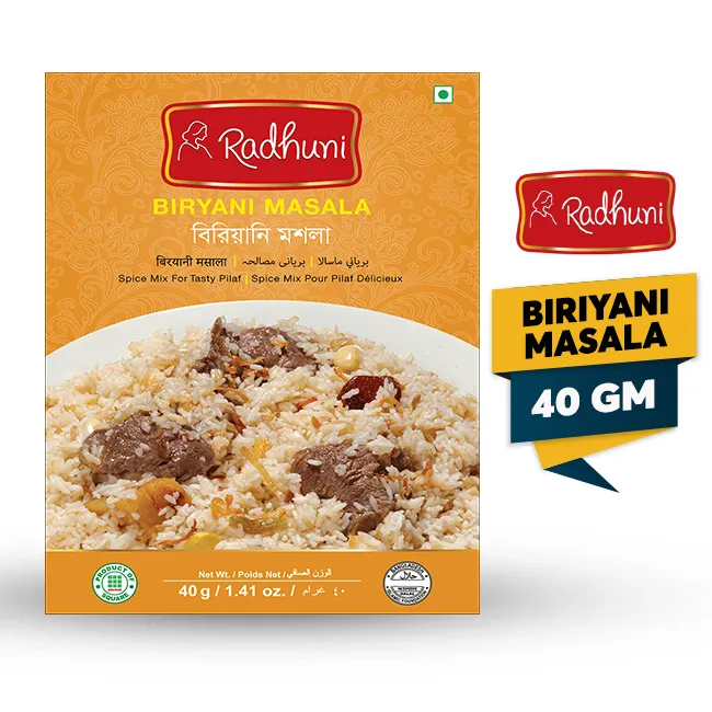 RADHUNI BIRYANI MASALA (REMPAH NASI BIRYANI) 40GM | Lazada