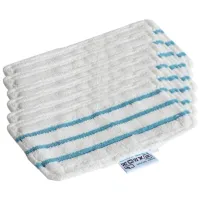 ○► 6Pcs Mop Pads for Mop FSM1610 FSM1630 Washable and Reusable Replacement Mopping Cloth