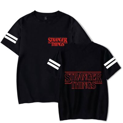Stranger Things 3 Tshirts Menwomenchildren Black T Shirt Kidsadult Size Tee Shirt Men Funny Gildan