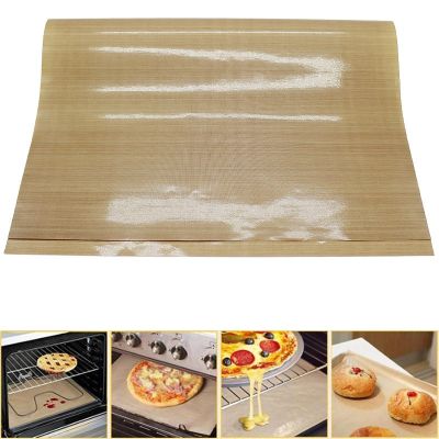 【YF】 Double-side Glossy Pastry Sheet Non-stick Baking Oilpaper Mat Glass Fiber Oilcloth Heat Resistant Temperature