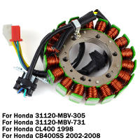 รถจักรยานยนต์จุดระเบิด magneto stator COIL สำหรับ Honda CB400SS 2002-2008 CL400 1998 31120-MBV-305เครื่องกำเนิดไฟฟ้า Co .il CL CB 400 SS