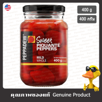 แป๊ปปะดิวพริกหวานรสเผ็ดน้อย 400กรัม - Peppadew Sweet Piquante Peppers Mild Whole 400g.