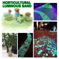 1000/3000/5000pcs Luminous Sand Glow In Dark Pebbles Stone Home Garden Outdoor Path Lawn Fish Tank Aquarium Decoration 3-5mm