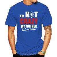 ใหม่ฉัน39; M Not CrazySheldon Theory เสื้อยืดพรีเมี่ยม T เสื้อยืดสีดำบิ๊กแบง