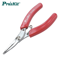 Proskit 1PK-396A1PK-396B precision stainless steel non-slip pliers with red handle electronic DIY household repair hand tools