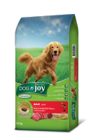 Dog n Joy Complete Adult ด็อกเอ็นจอย สุนัขโต สูตรเนื้อและตับไก่ ขนาด 10 KG