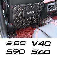 Car Anti-Child-Kick Pad Car Waterproof Seat Back Protector Cover Storage Bag For Volvo S40 S50 S60 S70 S80 S90 V40 V60 V70 V90