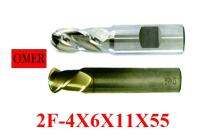 BALL END MILLS 2 FLUTES HSS-E   เอ็นมิล หัวบอล 2ฟัน 3-10 มม.   CT26 พร้อมส่ง