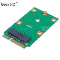 【✔In stock】 xuren5304977 Great-Q Mini Lane M.2 Ngff 30Mm 42Mm Ssd เป็นอะแดปเตอร์ Msata Pci Express ไรเซอร์การ์ด