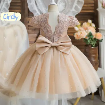 Buy White Gown For Kids Girl Online | Lazada.Com.Ph
