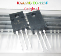 TO-220F K6A60D ของแท้5ชิ้น6A TO220F TK6A60D/600V N-Channel ทรานซิสเตอร์ใหม่แบบดั้งเดิม MOSFET