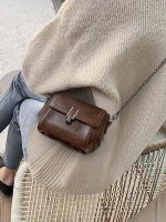 ♕☬ Hong Kong Purchasing Small Bags for Women Summer 2023 New Trendy High-end Texture Niche Design Messenger Bag Genuine Leather Womens Bag