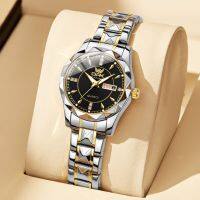 OPK Jam Tangan Perempuan Wanita Original Waterproof Quartz Movement Stainless Steel Analog Luminous Business Fashion Luxurious Women Watch 8151 【BYUE】