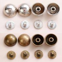 10Pcs Hot DIY Strap Rivets Screw Mushroom Dome Bolt Round Head Screws Punk Metal Nail Cloth Button For Luggage Clothes Bag Shoes Nails Screws  Fastene