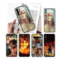 NO115 Attack on Titan Protective เคสโทรศัพท์ หรับ Samsung Galaxy A6 M10 J6 J8 S7 J7 A7 J2 M62 F62 J4 A8 A9 M20 Pro Core Edge Plus Prime Duo ซิลิโคน ปก