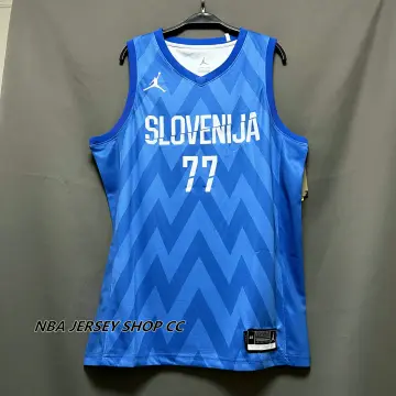 SLOVENIJA 02 LUKA DONCIC BASKETBALL JERSEY FREE CUSTOMIZE OF NAME AND  NUMBER ONLY full sublimation high quality fabrics/ trending jersey