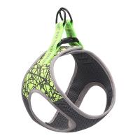 Pet Dog Harness Reflective Breathable Vest-Style Cat Leash Comfortable Explosion-Proof Punch For Pitbull Puppy Small Medium Dogs Collars