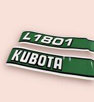 Sticker KUBOTA สติ๊กเกอร์ติดรถไถ คูโบต้า รุ่น L1801 (9010000100225)