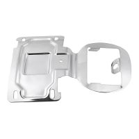 1 Piece Chrome Motorcycle License Plate Relocator Bracket Metal Motorcycle Accessories for Road Glide Limited