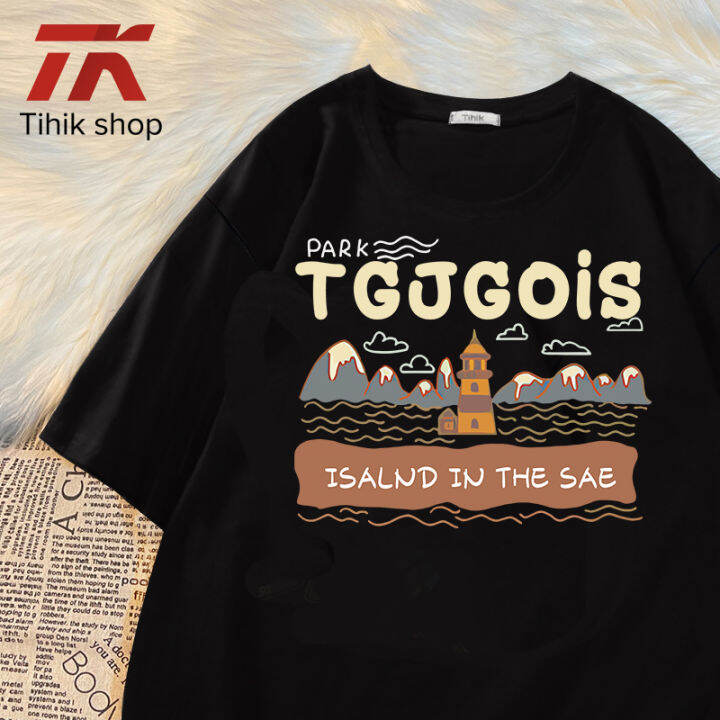 tihik-เสื้อยืดแขนสั้นผู้หญิง-คอกลมพิมพ์ลายภาพเหมือนโอเวอร์ไซส์จากจีน