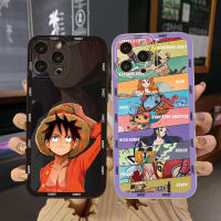 สำหรับ Infinix Note 12 G96 Hot 20 Play 20S 12i 10S 11S 10i Smart 6 HD X6511 X657B X6512 OnePice Luffy เคสขอบสี่เหลี่ยมน่ารักป้องกันเลนส์เต็ม