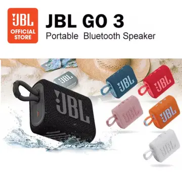 JBL Go 3 Wireless Bluetooth Speaker - Black