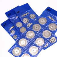 Mini Diamond Grinding Wheel Diamond Cut off Wheel Mini Circular Saw Blades Cutting Disc for Rotary Tool Dremel Accessories