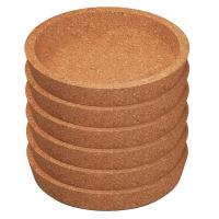 Cork Coasters, 4 Inch Absorbent Heat Resistant Round Cork Coasters for Most Kind of Mugs in Office or Home