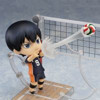 Haikyuฟิกเกอร์อนิเมะHinata Shoyoคาเงยามะโทบิโอะน่ารักของเล่นสะสมBrinquedosตุ๊กตากีฬาFigurineของเล่น