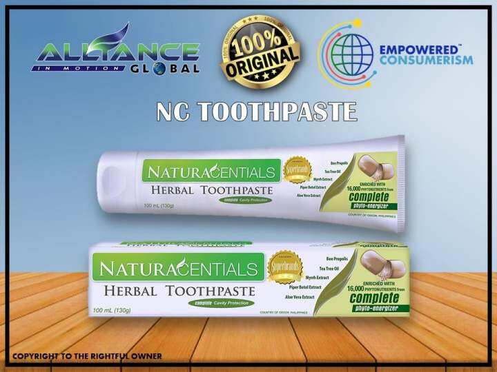 Herbal Toothpaste [Naturacentials] 100 ml with 10% discount Authorized ...