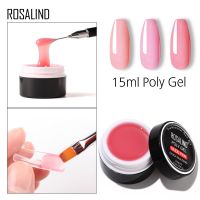 ROSALIND Builder Gel Poly for Nail Finger Extension Crystal Poly