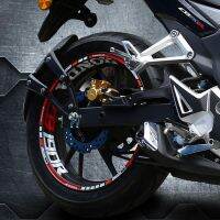 [Range of Choice]Whole Set Rim Sticker 17and Inch Motorcycle Styling Hub Reflective Decal Stickers Safety Reflector