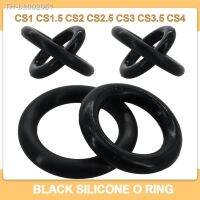 ℡ↂ Black Silicone O Ring Washers Food Grade Sealing Rings Waterproof Insulated Silicon O-Rings VMQ Gasket CS1 CS2 CS2.5 CS3 CS4