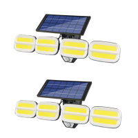 No MOQ 100 Led Solar Light Adjustable Beam Angle Security Lights For House Outdoor