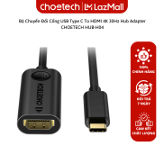 Bộ Chuyển Đổi Cổng USB Type C To HDMI 4K 30Hz Hub Adapter CHOETECH HÀNG