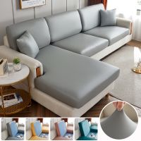 【jw】☼❃  Impermeável Couro Sofá Almofada Covers Cadeira Slipcover Seater Substituição Protector para Sala de estar