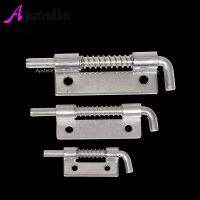 1Pc Stainless Steel Spring Barrel Bolt Latch Hinge Industrial Cabinet Welding Distribution Cabinet Spring Bolt Hinges