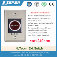 No Touch Exit Switch มีของพร้อมส่งกดสั่งได้เลยค่ะ