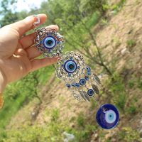 Wall Hanging Pendant Amulet Protection Turkish Evil Hamsa Hand for Decoration