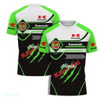 Gaya 2023！New！musim panas Harajuku melebihi Kawasaki 3D dicetak T-shirt pendek biasa dengan lengan pendek 2023 High quality products （Freeprinting of names）