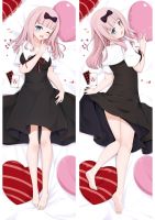 (ปลอกหมอนเท่านั้น) อะนิเมะ Moegirl Kaguya-Sama Love Is War หมอนปรับแต่ง Chika Dakimakura Cover หมอนกอด Otaku Otajo