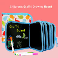 Baby Toys Set Painting Drawing Toys Black Board with Magic Pen Chalk Painting Coloring Book Funny Toy Kid Painting Blackboard