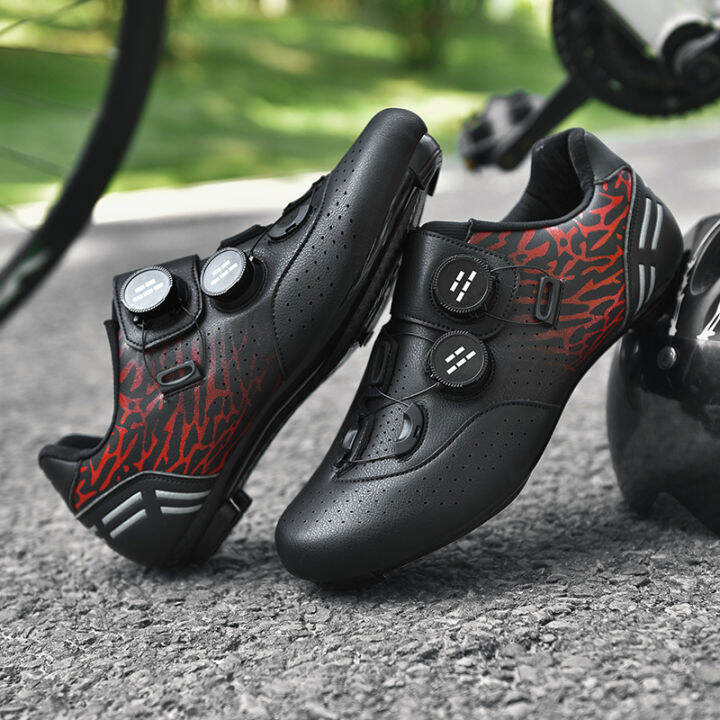 new-youth-cycling-shoes-with-double-knobs-professional-cycling-lock-shoes-for-road-bicycles