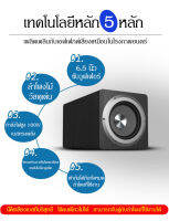 100W 6.5 นิ้ว ตู้ลำโพงซับ Active Subwoofer ซับวูฟเฟอร์ สำหรับ โฮมเธียเตอร์ (มีแอมป์ขยายสัญญาณในตัว) เชื่อมต่อได้กับ ลำโพงของเครื่องเสียงทุกแบบ